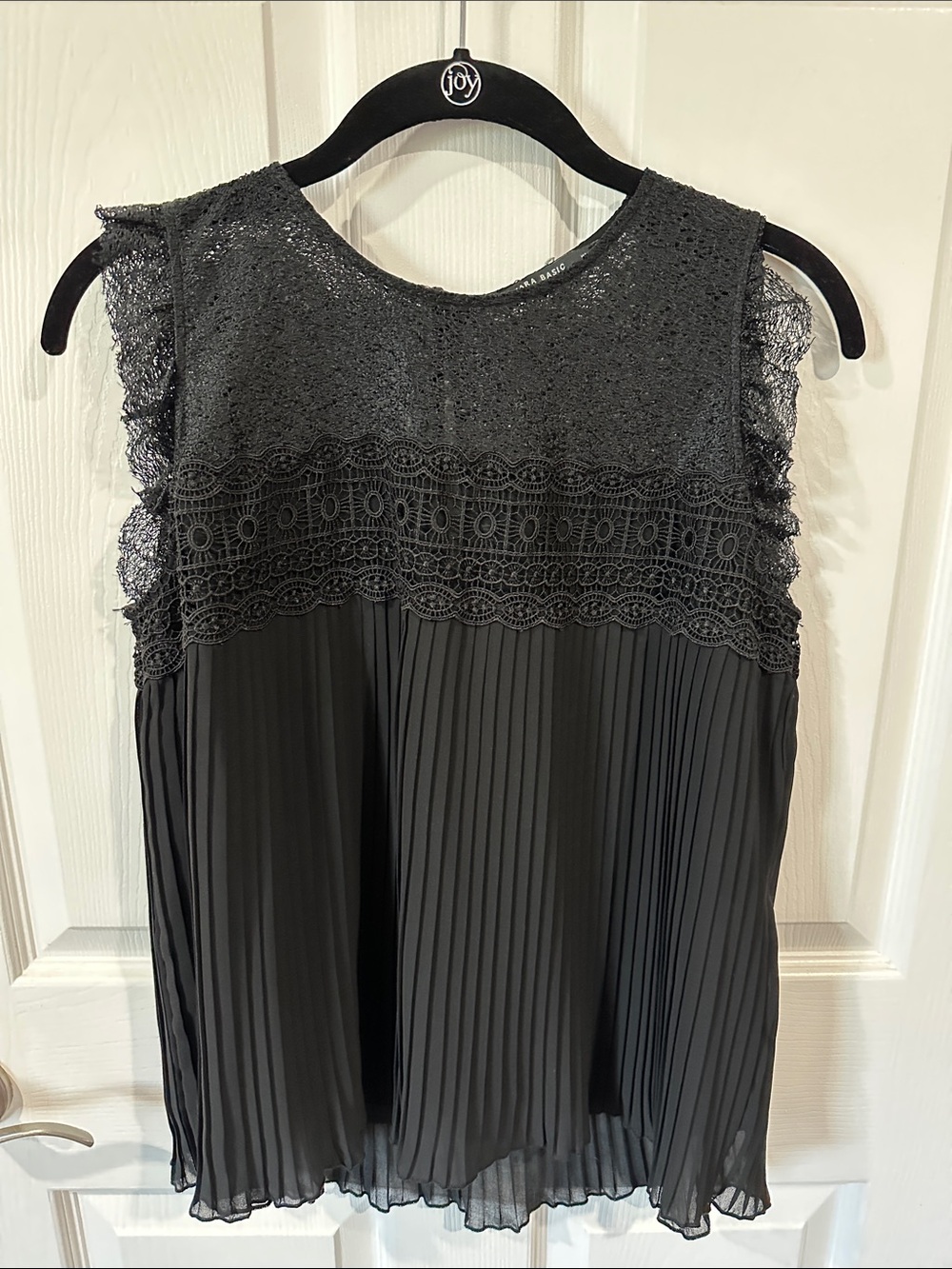 Black Zara top size m